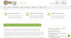 Desktop Screenshot of bi4u-gmbh.de